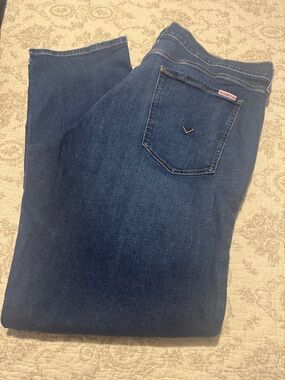 Hudson Jeans Straight Leg Dark Blue Denim
